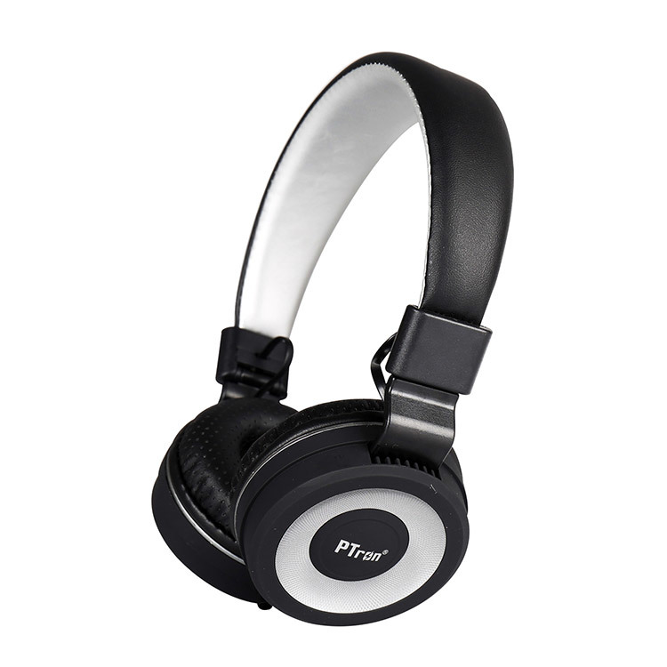 Stereo Headphones - Black, 1.2m Cable, 3.5mm Connector | Stereo Sound, Noise Isolation, Inline Mic, Tangle-free Cable