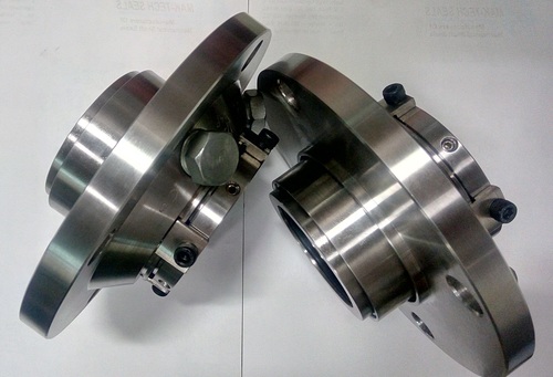 Double Cartridge Mechanical Seal - Metal Alloy, Designed for Corrosive Chemicals | High-Pressure Leakage Prevention, Easy Maintenance, Rugged Durability