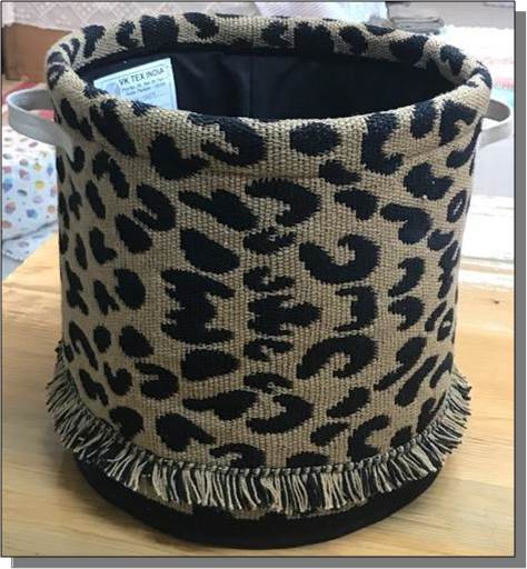 Printed Storage Basket
