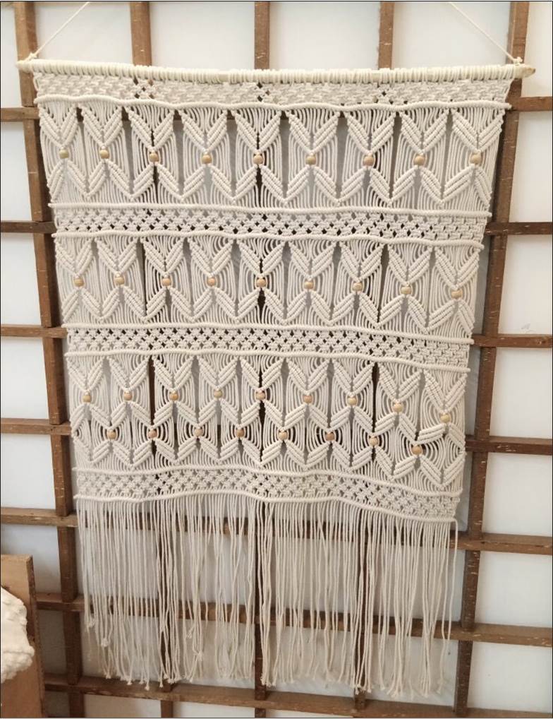 White Woven Wall Arts