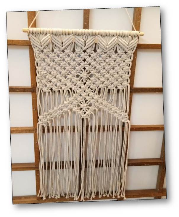 White Woven Wall Arts