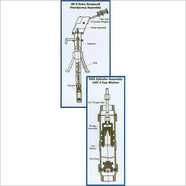 India Mark Ii Extra Deepwell Hand Pump