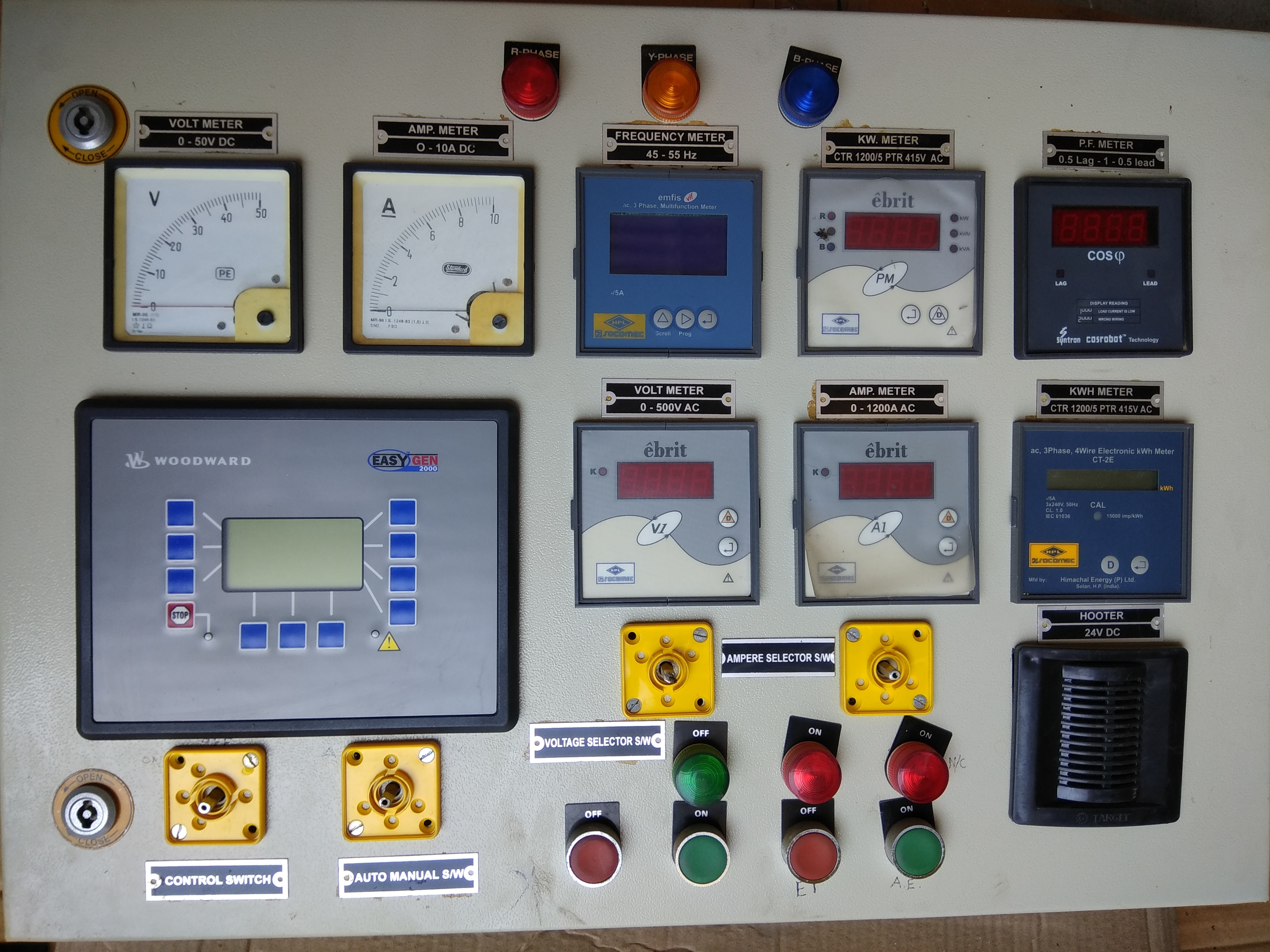 Rev Easygen 2200-5 - Used Model, Fiber Material | Woodward Spare Parts Included