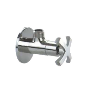 फ्लावर हैंडल के साथ ब्रास एंगल कॉक