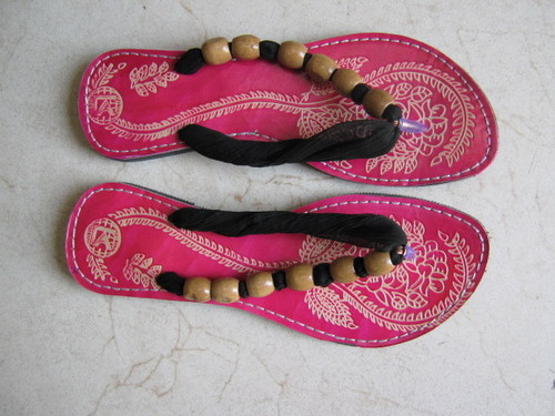 Embroidered Sandals
