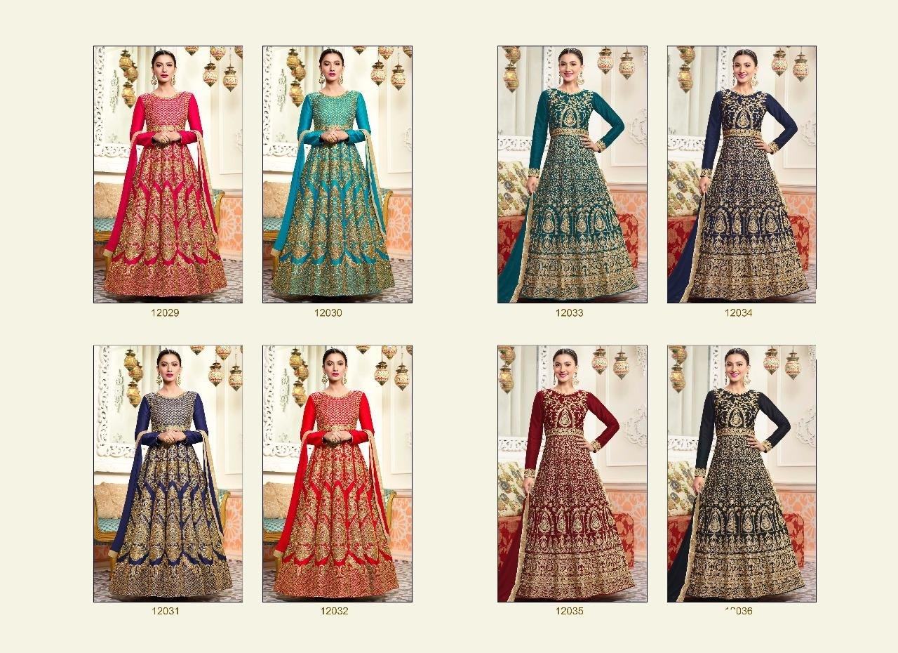 Pink Arihant Sashi Vol 15 Salwar Kameez Raw Silk Heavy