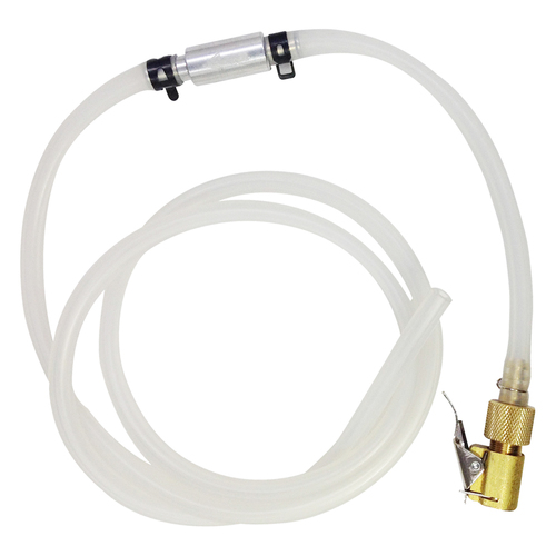 FIT TOOLS Made in Taiwan Lockable Brake Fluid Bleeder Hose with Check Valve Set
