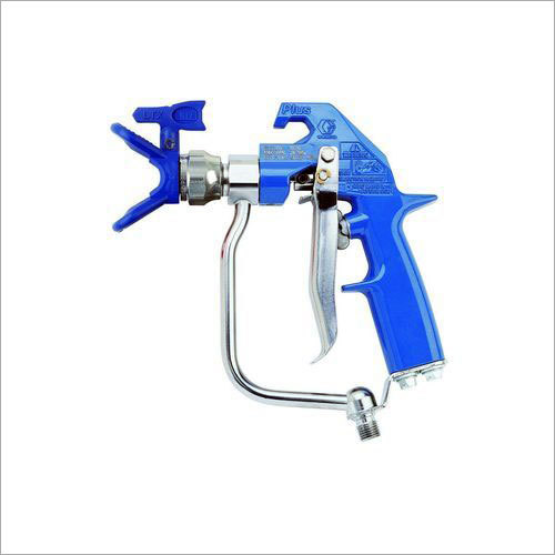 Silver & Blue Die Coat Spray Gun