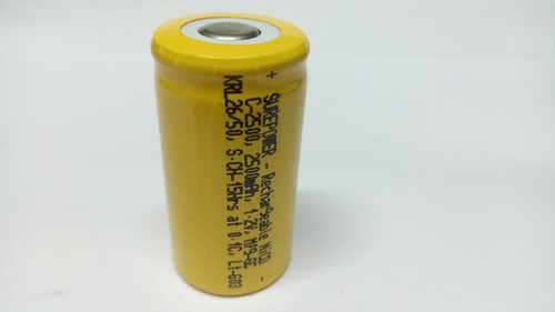 Ni-CD बैटरी, C-2500mAH