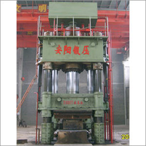 Hydraulic Open Die Forging Press - Color: Gray