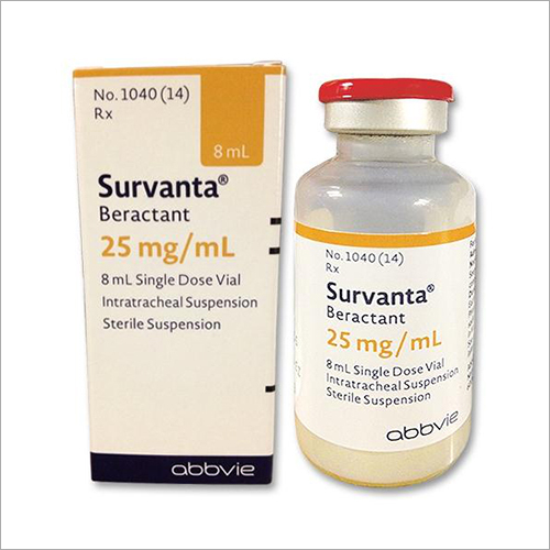 Survanta - Intratracheal Suspension 8ml, Liquid Drug Solution For Respiratory Distress Syndrome Treatment In Premature Infants