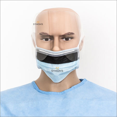 Surgeon Cap Hood Kit And Mask - Non-woven Fabric Disposable Type Skin Friendly | Eco-friendly Tear Resistant Bacteria Filtration Efficiency