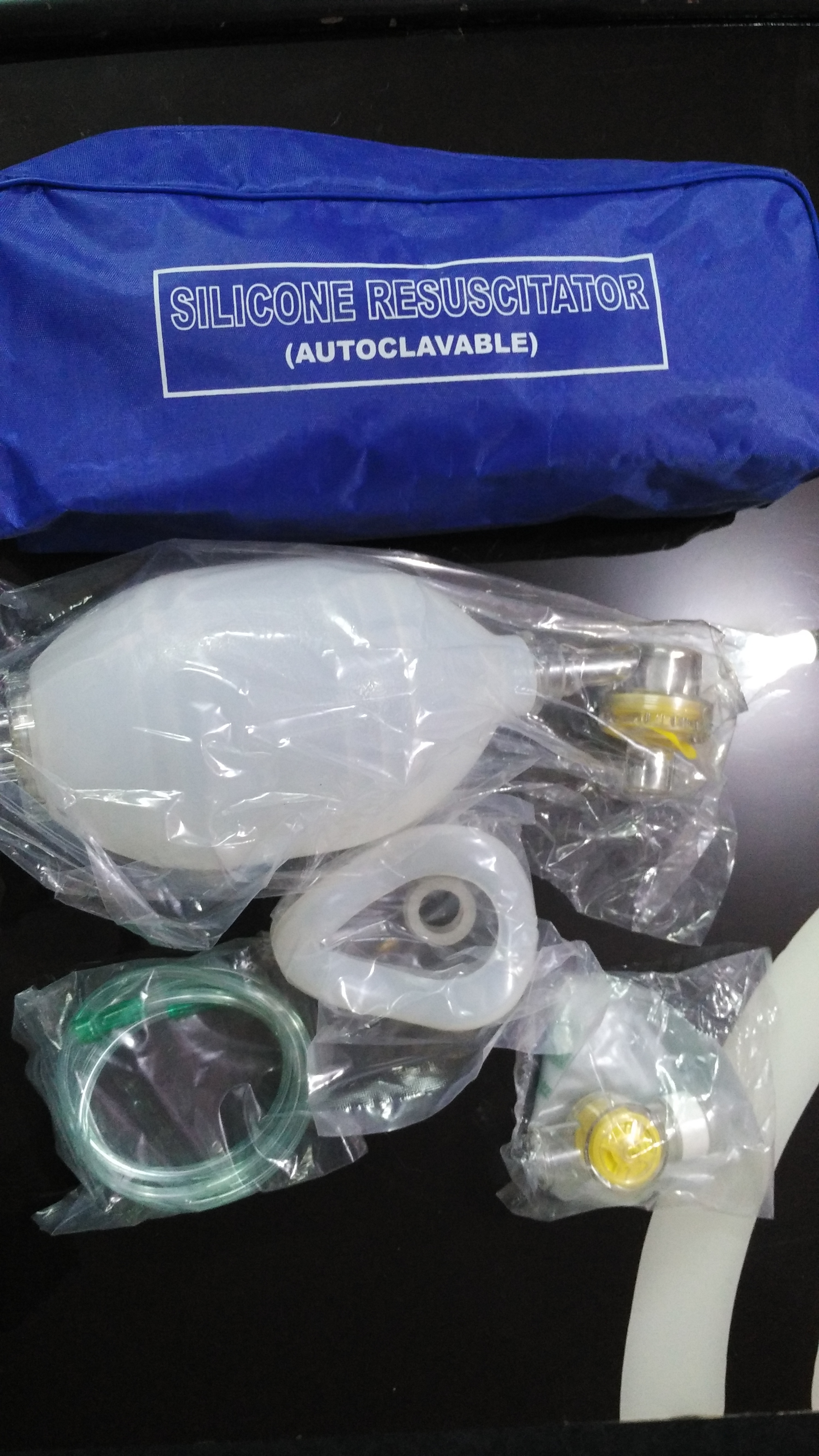 White Ambu Bags