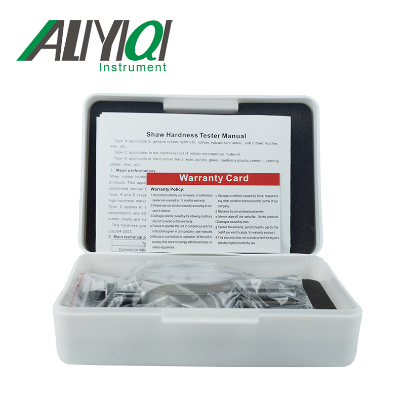Shore Hardness Tester Durometer Type D Double Needle