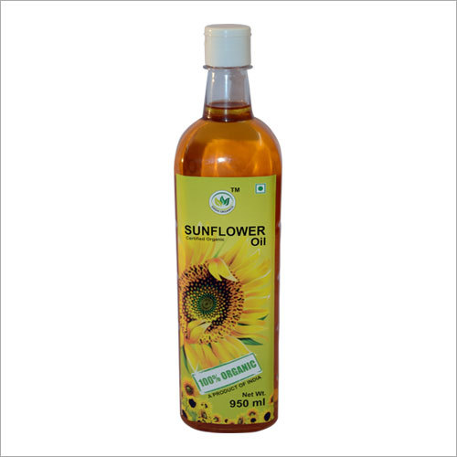 जैविक सूरजमुखी का तेल (950 मिलीलीटर)