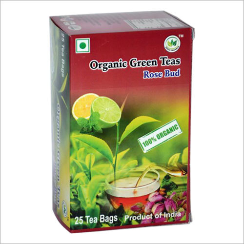 जैविक गुलाब बड़ हरा चाय