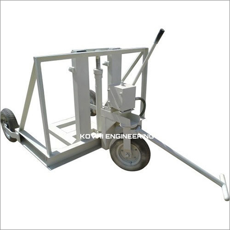 स्टील हाइड्रोलिक हैंड पैलेट ट्रॉली