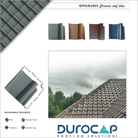 स्पैनिश सिरेमिक छत की टाइलें