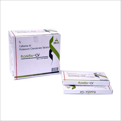 सेफ़िक्साइम और पोटेशियम क्लैवुलनेट टैबलेट के लिए अनुशंसित: बैक्टीरिया