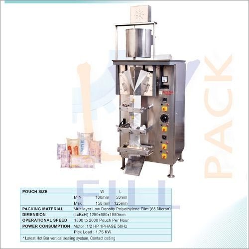 Pouch Packing Machine - Steel, 220V | Automatic Multi-Function Packaging, PLC Control, Cleaner, Food Feature