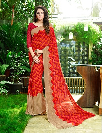 Beige Saree Blouse