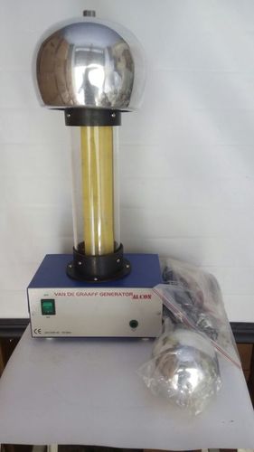 व्हाइट एंड यलो वैन डे ग्राफ्ट जेनरेटर