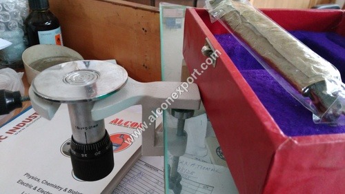 Hand Microtome - Metal Construction, 220-240 Volt | Silver Finish for Pathology Labs