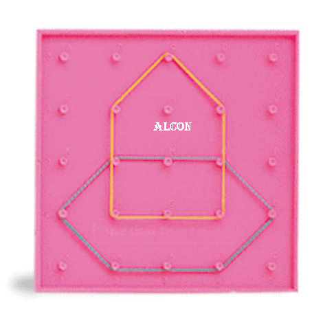 Pink Geoboard