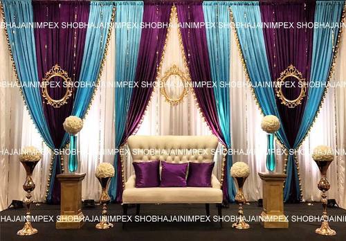 मिक्स कलर ड्रेप स्टेज 1