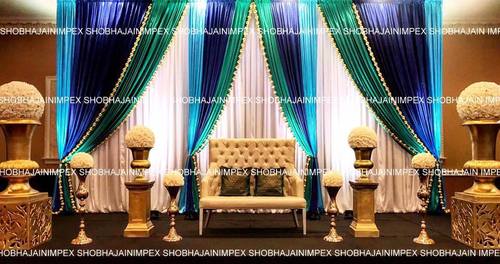 ब्राउन एंड गोल्डन ड्रेप स्टेज 3