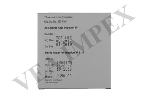 Zoldron Injection - Physical Form: Tablets