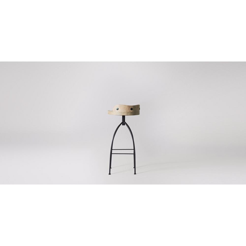 Creative Art Revolving Bar Stool