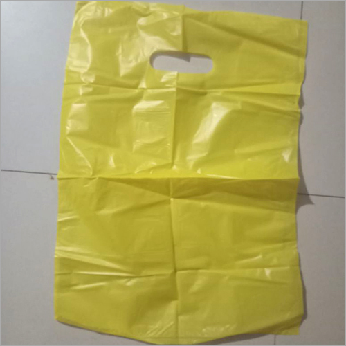 Biodegradable Yellow Carry Bags - Hardness: Soft