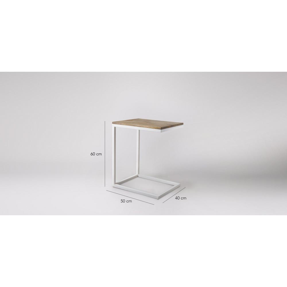 Creative Art Iron Bedside Table