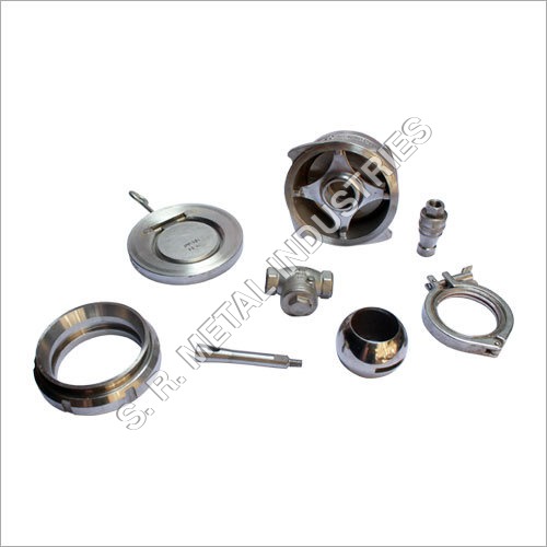 SS Non Return Valve - Stainless Steel, Standard Size, Silver Color | Durable Design for Versatile Industrial Applications