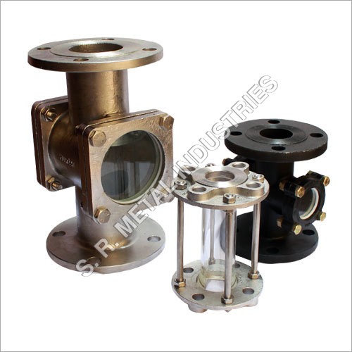 Ss Double Window Sight Glass - Color: Silver