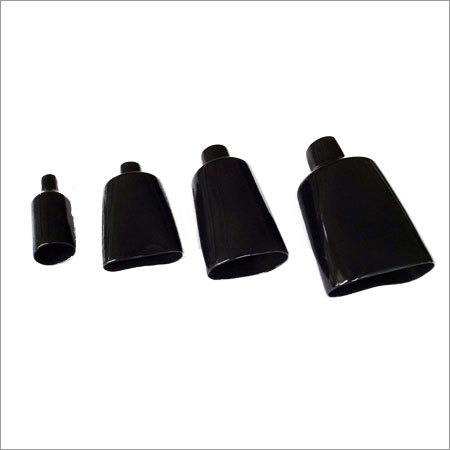 Black Motorcycle Harness Connector Boot Covers