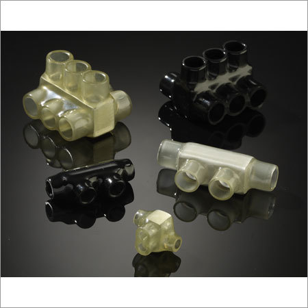 Black And Silver Electrical Connectors