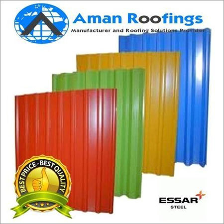 Colour Coated Profile Sheets - High-Strength Steel, Versatile Sizes Available, Vibrant Color Options - Corrosion Resistant, Long-Lasting Durability