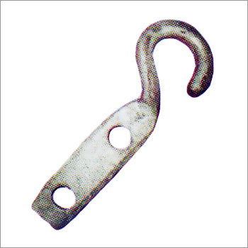 Lifting Hooks - Steel, 1.5" X 2" Dimensions | Zinc Plated Finish, 1000 Lbs Load Capacity, S-shape Design, 2 Holes
