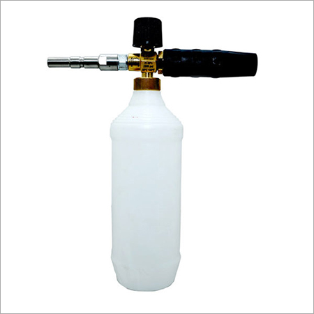 बोतल के साथ फोम लांस