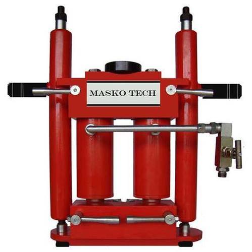 Hydraulic Jacking System - Steel, 100 Tonne Lifting Capacity, 1000 mm Stroke Length, Red | Automatic Operation, Safety Redundant System, Low Wear