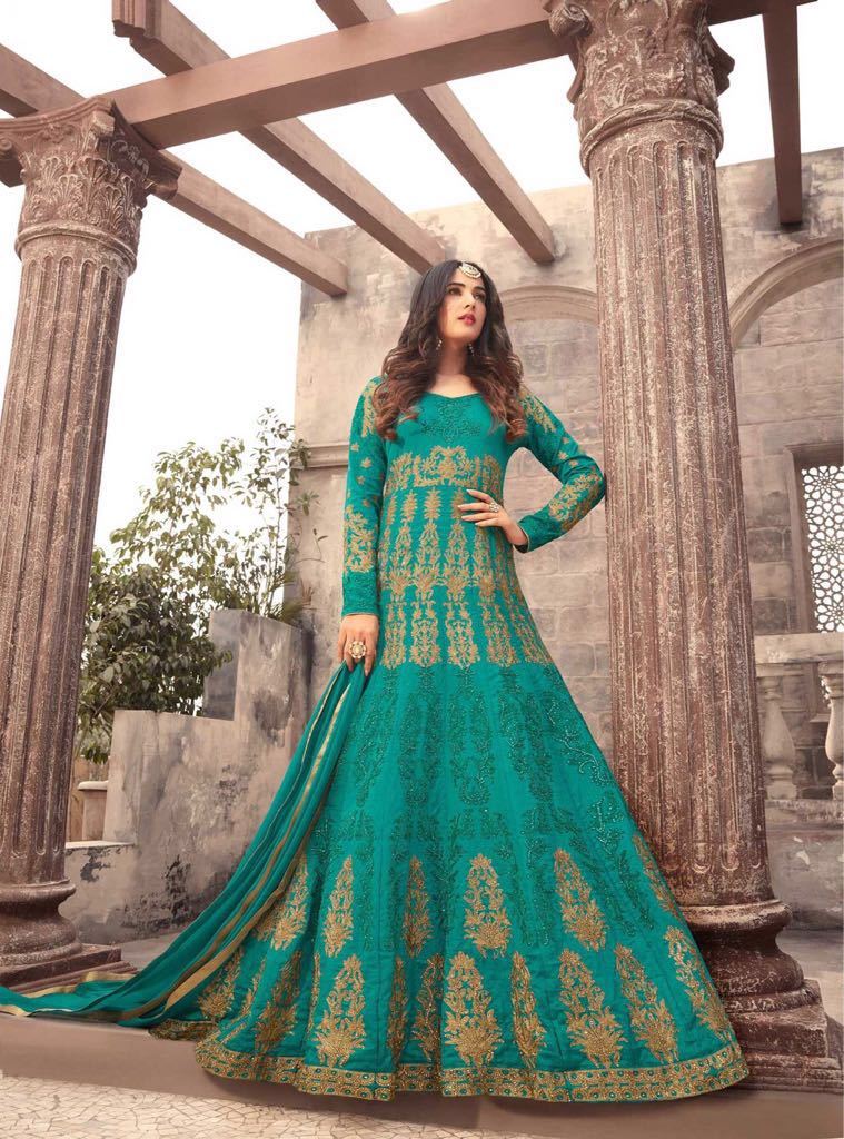 Peach Maisha Jaan Designer Catalog Export On Sethnic