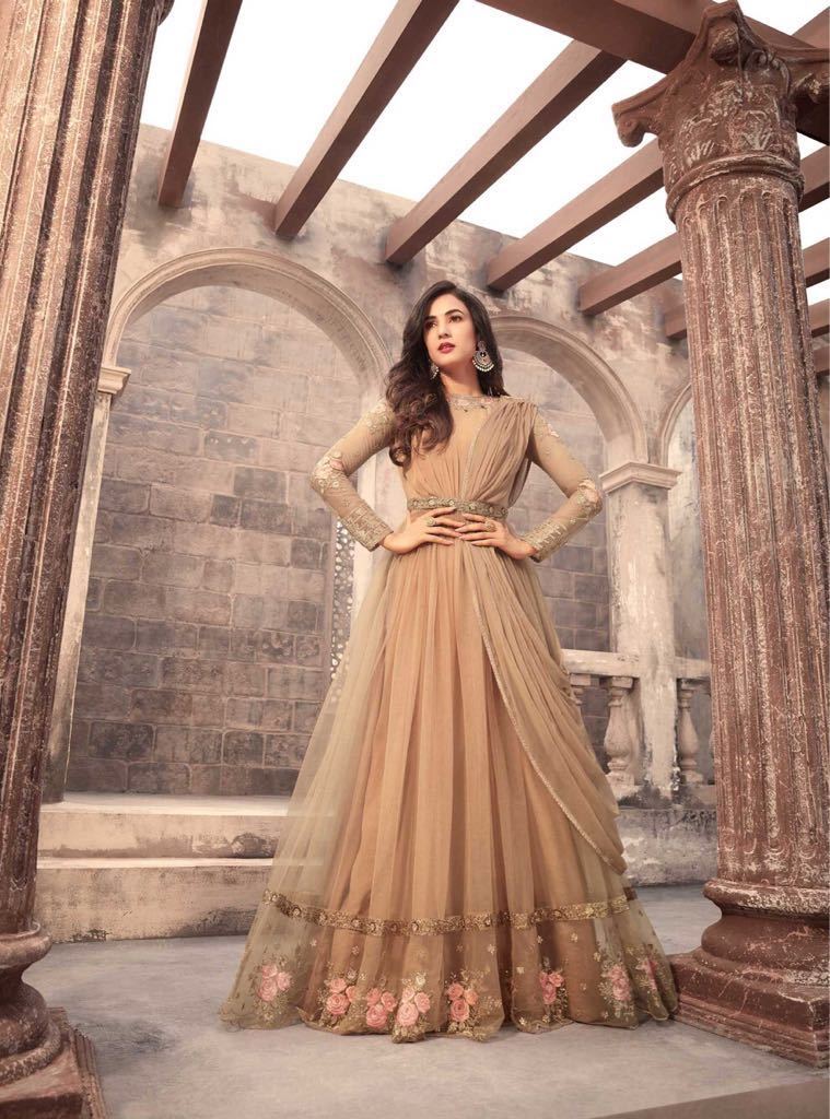 Peach Maisha Jaan Designer Catalog Export On Sethnic