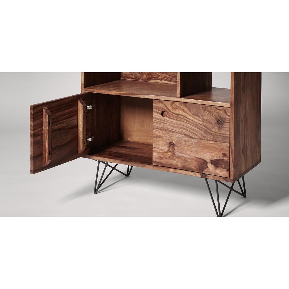 Creative Art Wooden Bookshelf