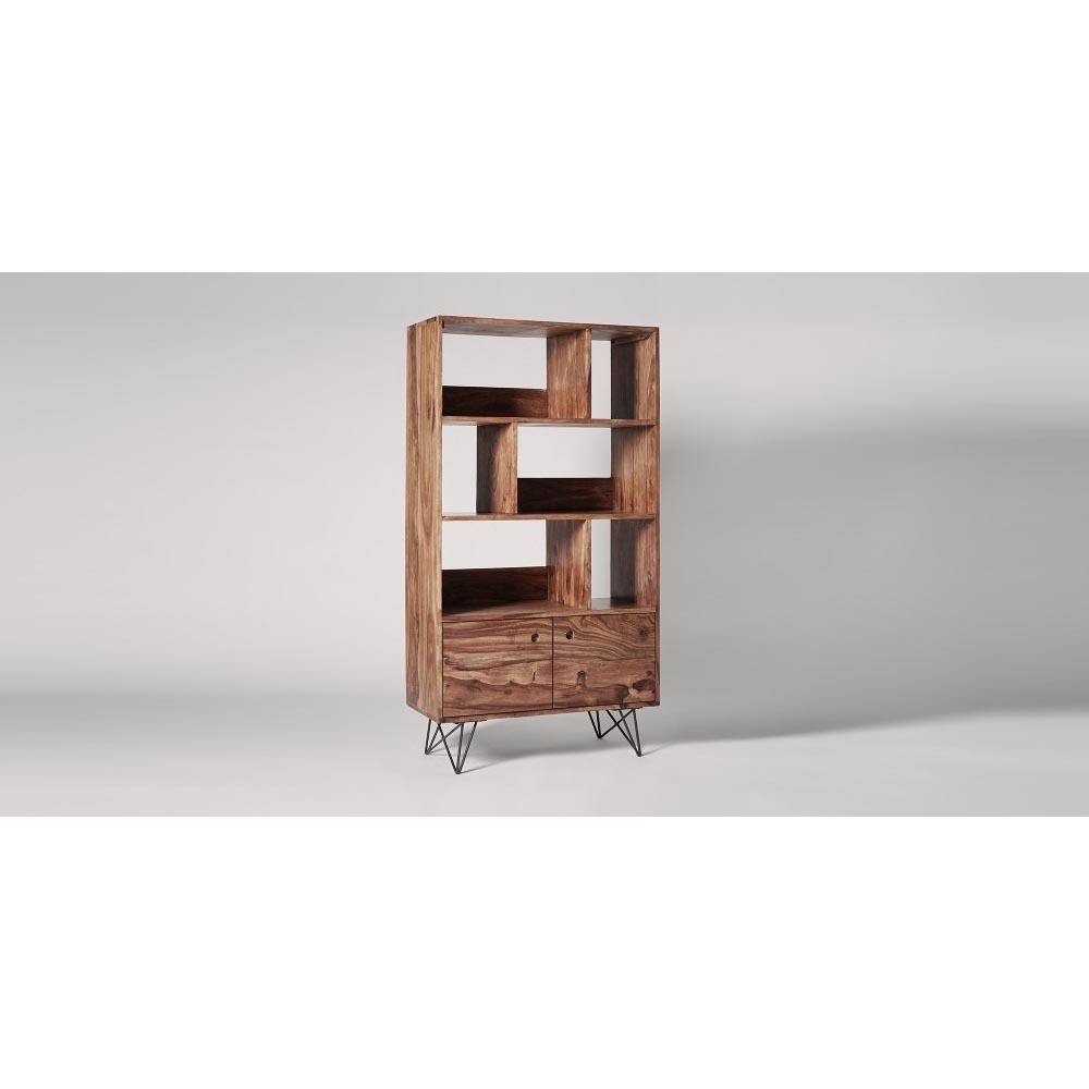 Creative Art Wooden Bookshelf