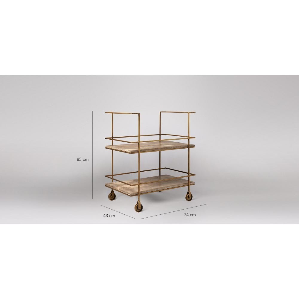 Creative Art Serving Trolley