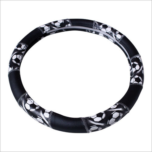 Art Leather Padded Steering Wheel Cover