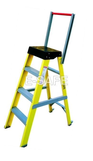 Fiber Glass Pull Stool - Feature: Durable
