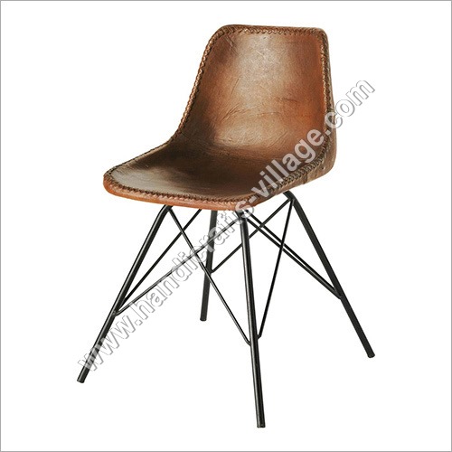 Restaurant Chairs - Iron, Stackable Design | Modern, Elegant, Handmade Artwork, Lightweight, Water Resistant, Easy to Clean, Comfortable for Long Hours